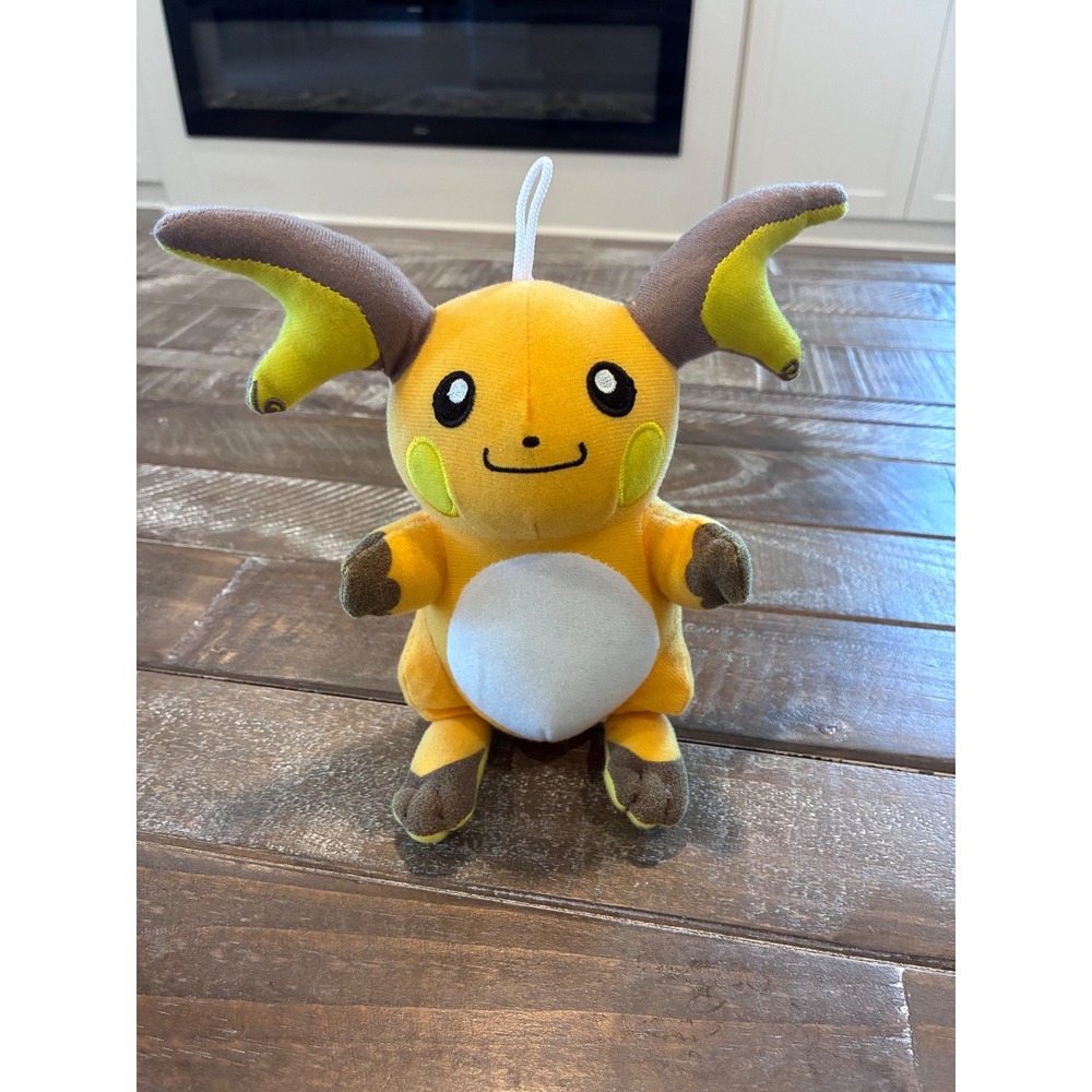 Pokemon‎ Center Raichu Plush 2018 Stuffed Animal Toy Electric Type Evolution